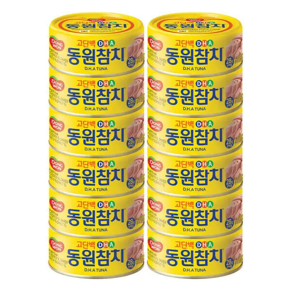 동원 DHA 참치 150g 원터치 12캔