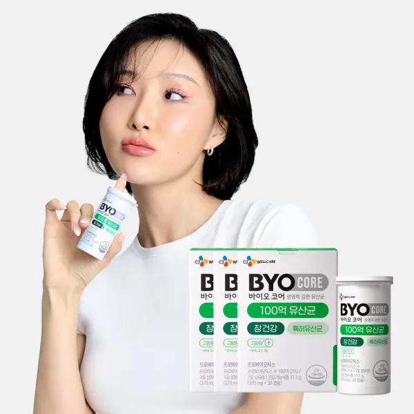 바이오코어 100억 유산균 30캡슐 3박스