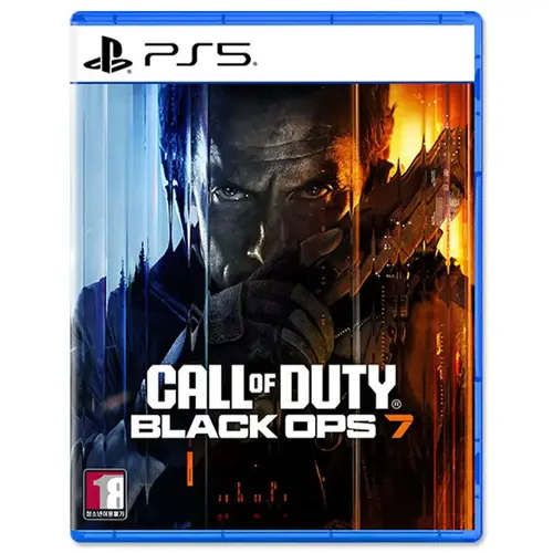 [플레이스테이션]플스5 PS5 콜 오브 듀티 블랙옵스7 Call of Duty: Black Ops 한글판 게임팩 (짱구 여권케이스 증정)