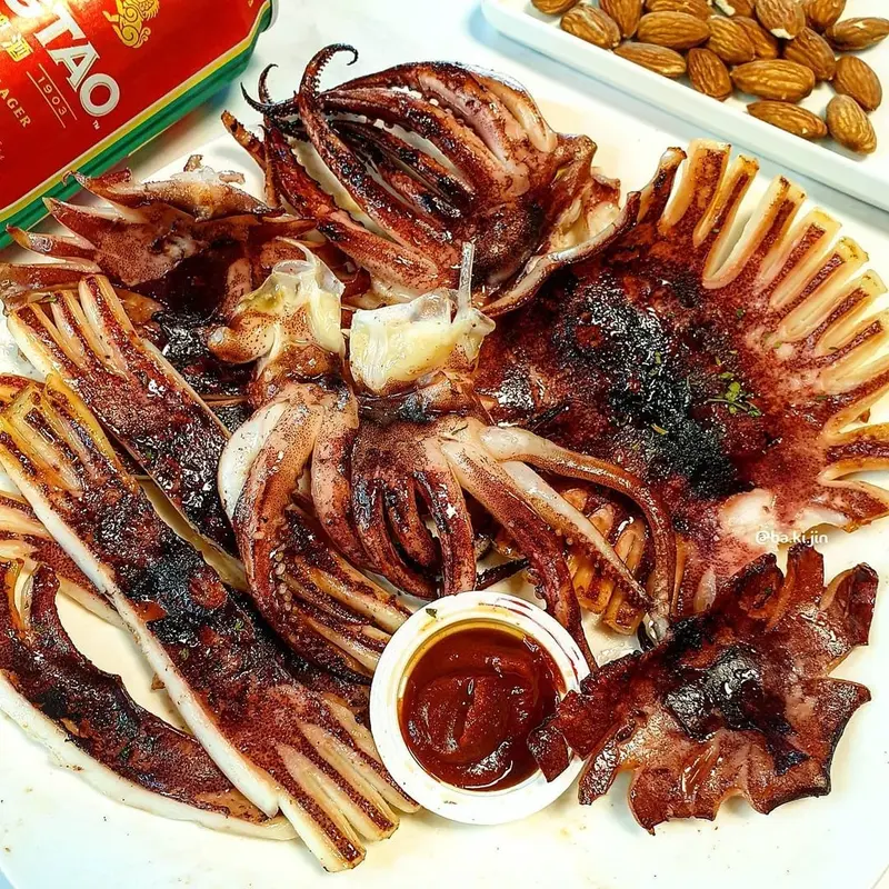 [건어물이좋다][소스3종 증정] 원양산 반건조오징어 파품 파지 피데기 1kg 내외 : 롯데ON