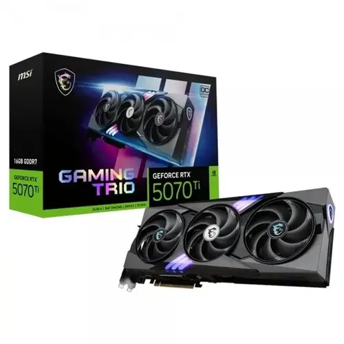 MSI 지포스 RTX 5070 Ti 게이밍 트리오 OC D7 16GB 트라이프로져4 (MSI코리아 정품)