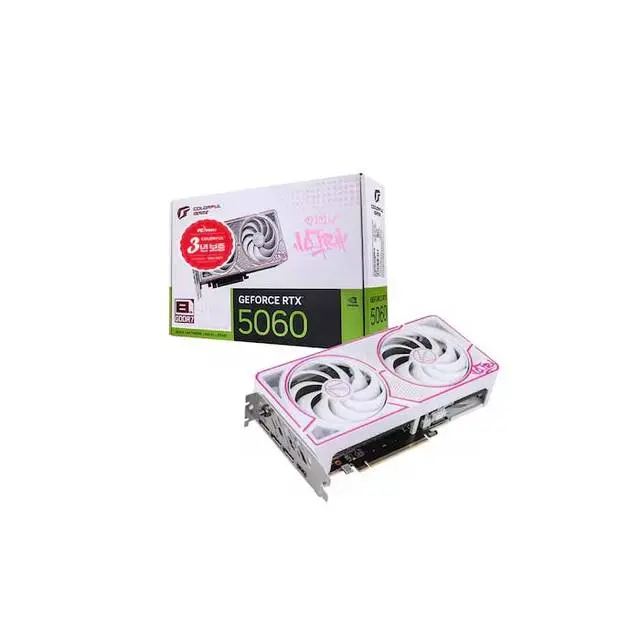 COLORFUL 지포스 RTX 5060 ULTRA DUO OC White D7 8GB 피씨디렉트 jn