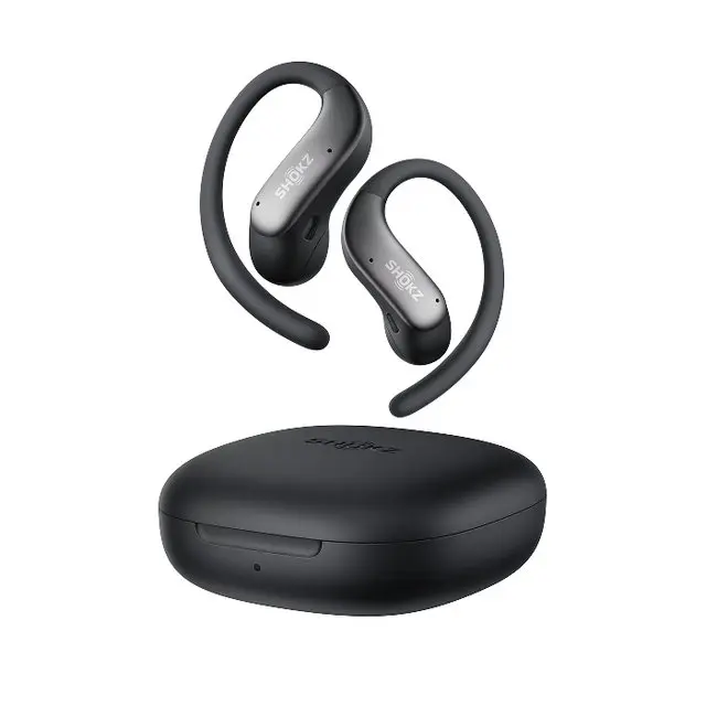 [리뷰이벤트/카드할인] SHOKZ 샥즈 오픈핏 에어2 오픈이어 무선 이어폰 [블랙][T520][2년워런티]