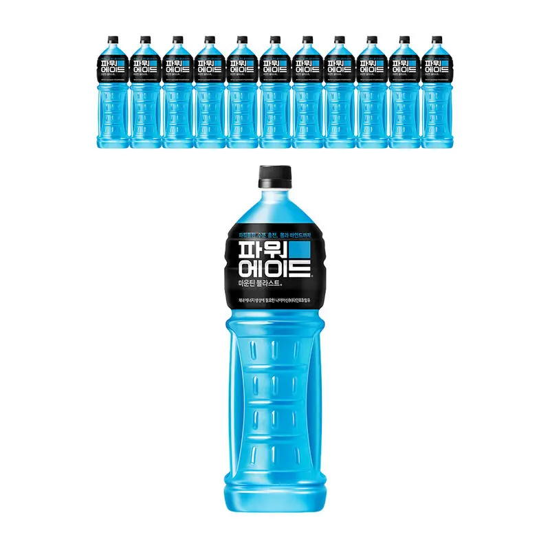 [코카콜라] 파워에이드 마운틴블라스트 1.5L, 12개