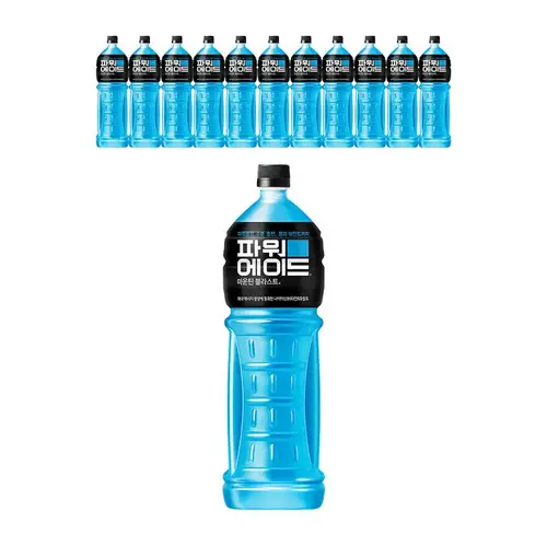[코카콜라] 파워에이드 마운틴블라스트 1.5L, 12개