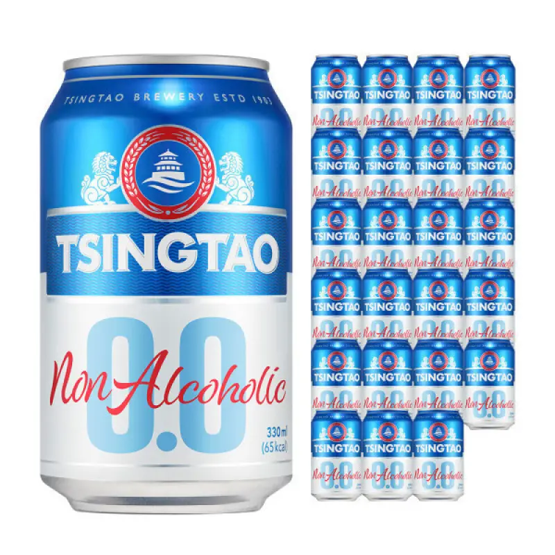 칭따오 0.0 논알콜릭 맥주 330ml 24캔 / 논알콜 맥주 No.1 /부산국제록페스티벌 초대권 응모
