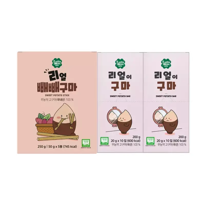 리얼이구마 20봉 + 빼빼구마 5봉