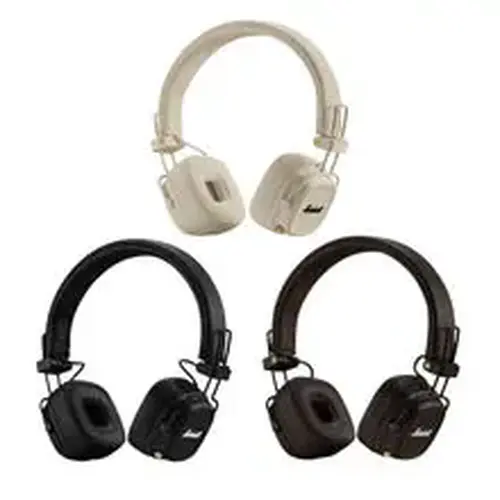 [공식인증점]Marshall 메이저5 블루투스 헤드폰 [MAJOR5][미드나이트 블루/블랙/브라운/크림][무선충전/AAC코덱/폴딩]