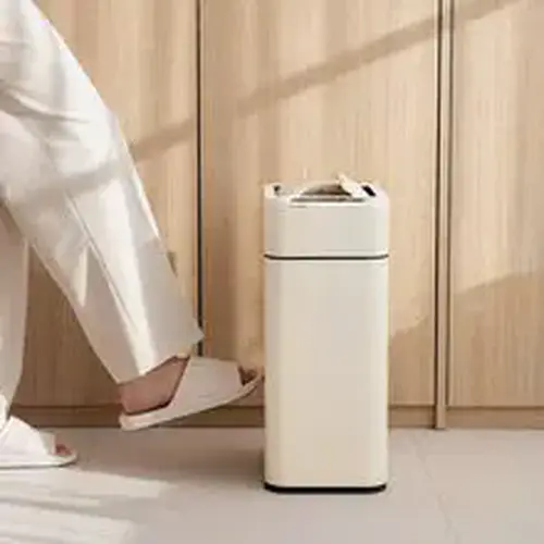 스마트 자동 센서 냄새차단 기저귀 쓰레기통 20L 대용량 종량제 호환 인테리어 휴지통 날개형