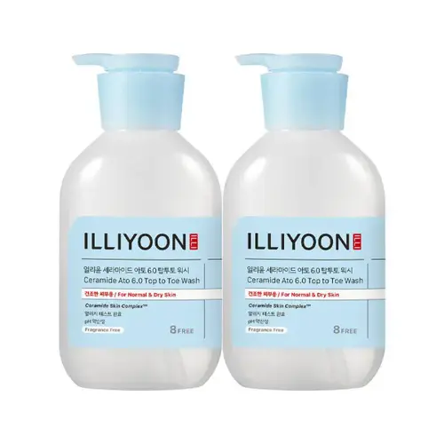 (최종결제가14190원)일리윤 세라마이드 아토6.0 탑투토워시 500ML 2개