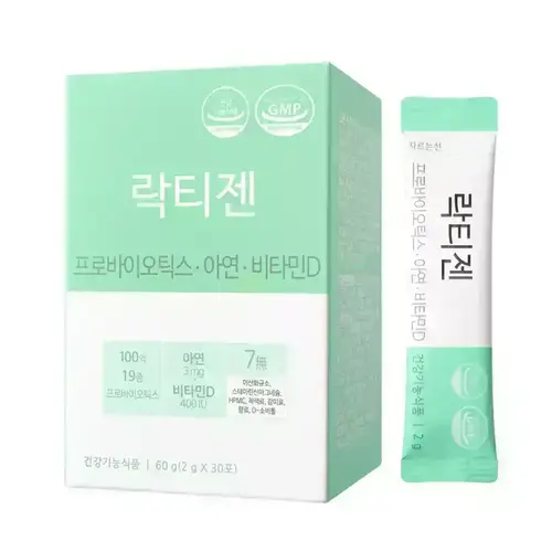 락티젠 프로바이오틱스 유산균 30포