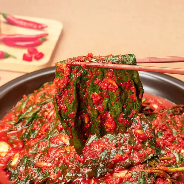 참맛나김치 국내산 100% 깻잎김치 1kg 당일생산