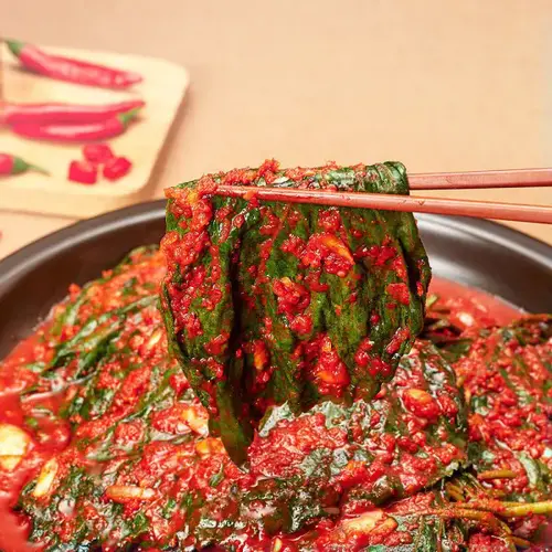 참맛나김치 국내산 100% 깻잎김치 1kg 당일생산