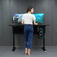 롱코 [비밀특가] 듀얼모터 높이조절 모션데스크 시리즈