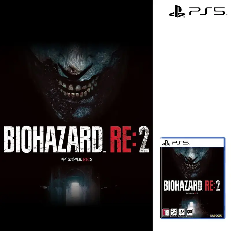 PS5 바이오하자드 RE 2 한글판 정식발매 플레이스테이션5