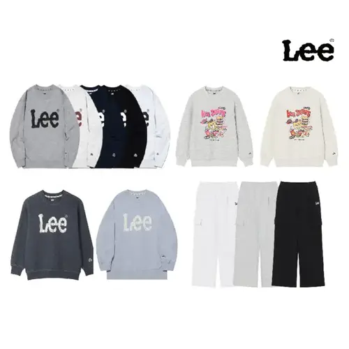 (Lee Kids)(신세계타임스퀘어점패션관)에센셜 빅트위치 맨투맨 LK2503CR01 크렉로고 맨투맨 LK2601CR3...