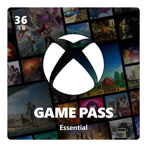 [마이크로소프트]Xbox 게임패스 에센셜 36개월 이용권 / 한국전용 - xbox Digital Code