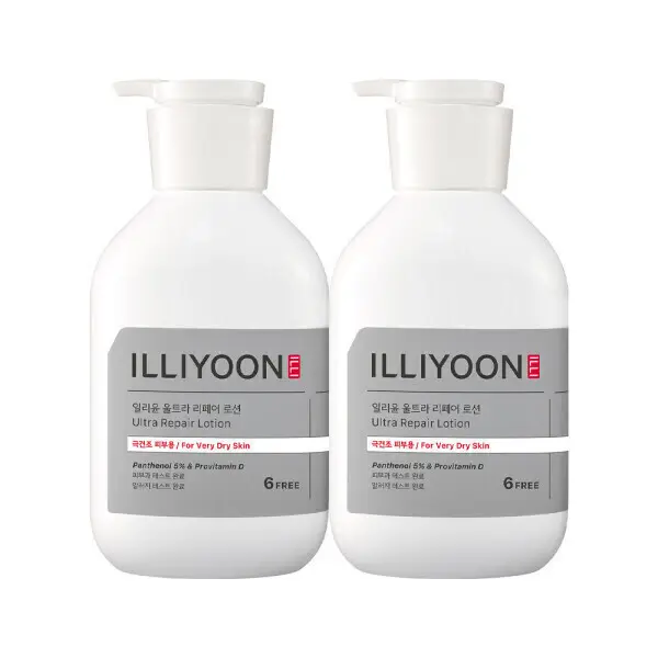(최종결제가28100원)일리윤 울트라리페어 로션 528ml 2개