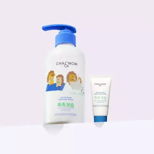 차앤맘 피토세린 모이스처 대용량 키즈 아기 점보 로션 500ml + 로션 30ml 추가증정