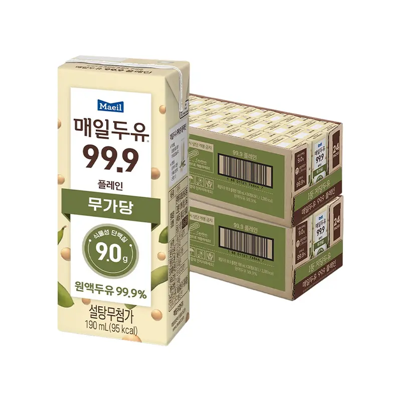 매일두유 99.9 190ml 48팩