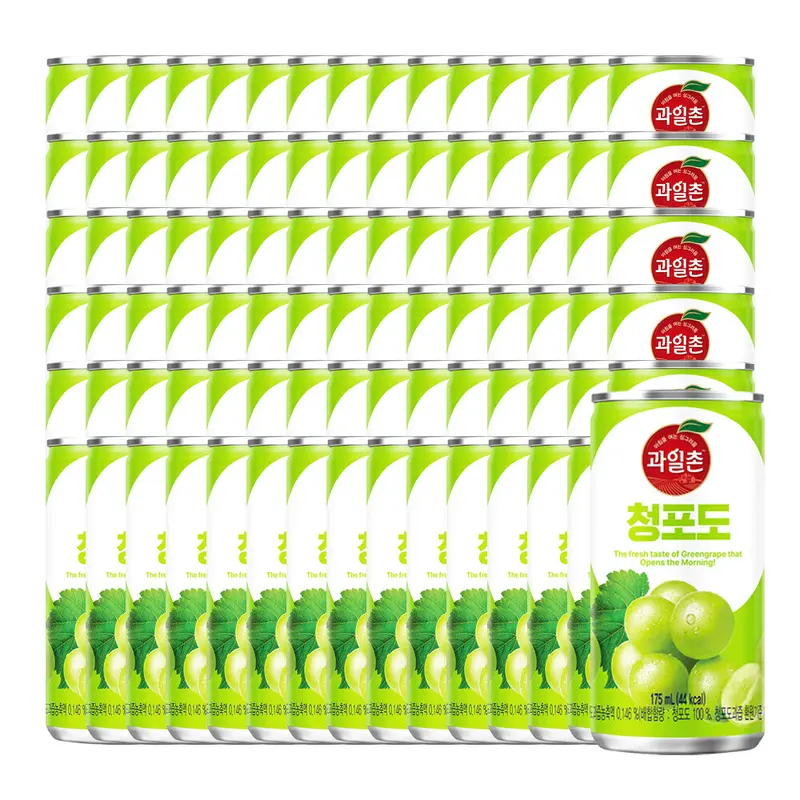 과일촌 청포도 드링크 175ml 캔 30x3박스