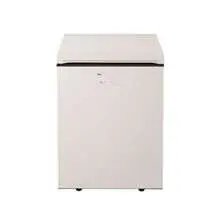 LG전자 오브제 뚜껑형 김치냉장고 Z132MEE123 (128L, 베이지)