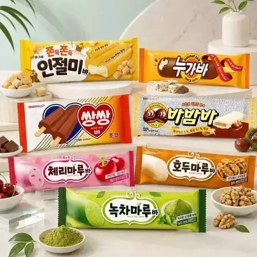[20+20] 해태 바 20+20 골라담기 / 쌍쌍바 누가바 바밤바 인절미바 호두마루 체리마루 녹차마루
