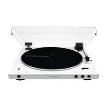 오디오테크니카 [국내정품]올 화이트 리미티드 에디션 AT-LP60XBT WW 자동 벨트 드라이브 무선 블루투스 턴테이블