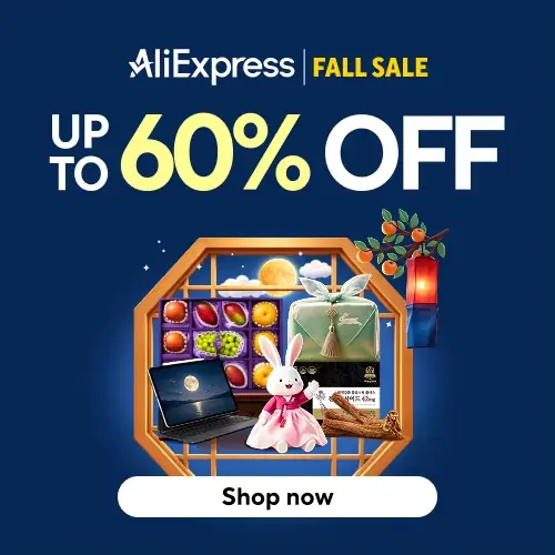 알리익스프레스 설맞이 60% 세일