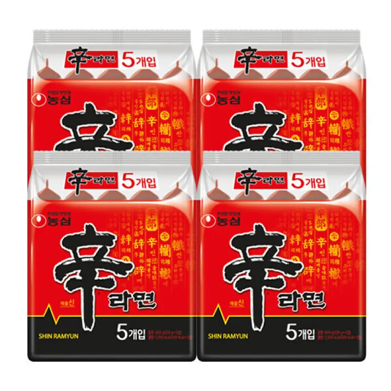 농심 신라면 5입X4개