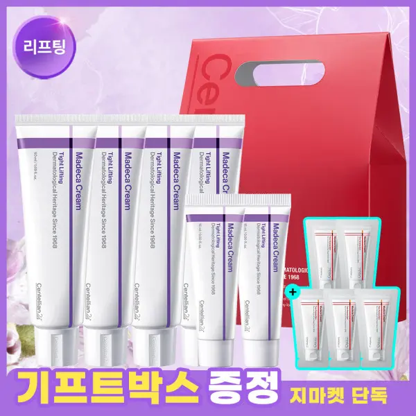 마데카크림 타이트 리프팅 50ml 4개 +15ml 2개+사은품+기프트박스_스타배송(판)_BA