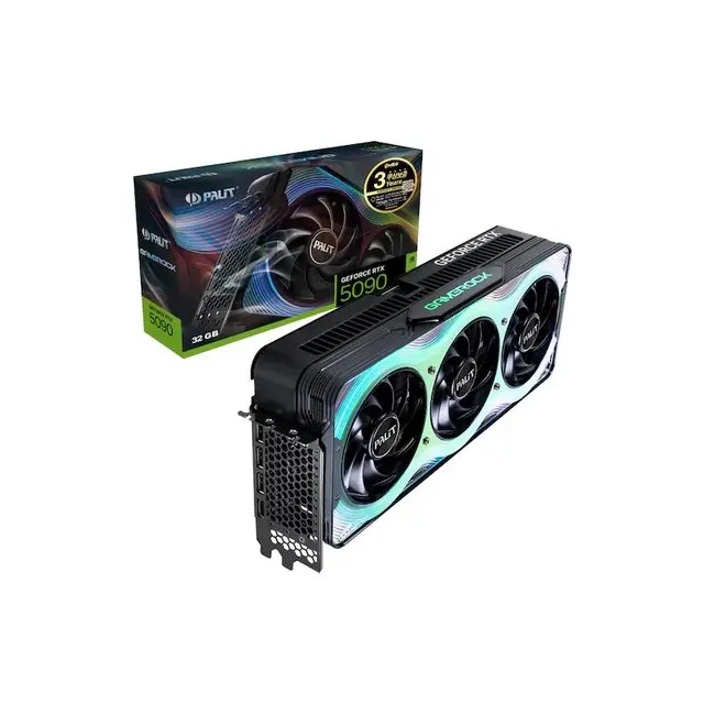 [이엠텍 공식] 컨트롤레조넌트 게임증정 PALIT 지포스 RTX 5090 GAMEROCK D7 32GB 이엠텍