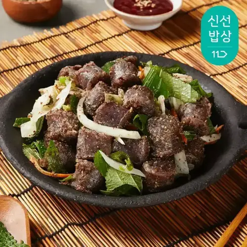 [쿡솜씨] 백순대볶음 들깨 순대볶음 신선야채 밀키트