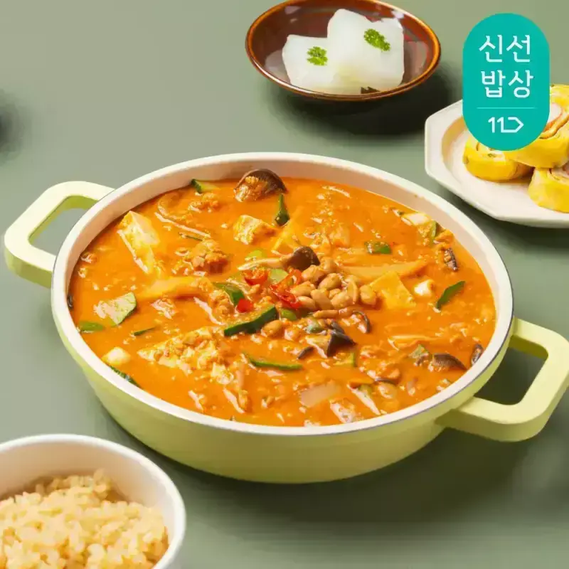 [쿡솜씨] 담양청국장 저온숙성 냄세잡은 청국장 신선야채 밀키트