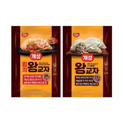 동원 개성김치왕교자 1140g, 1개 + 개성왕교자 1140g, 1개