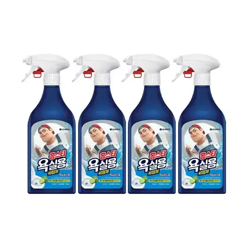 홈스타 욕실용 세정제 500ml, 4개