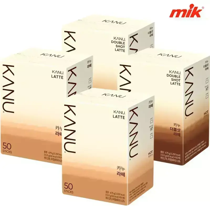 [20% 중복쿠 폰]맥심 카누 라떼/더블샷라떼 100T [아메리카노/다크/마일드/디카페인/캡슐커피