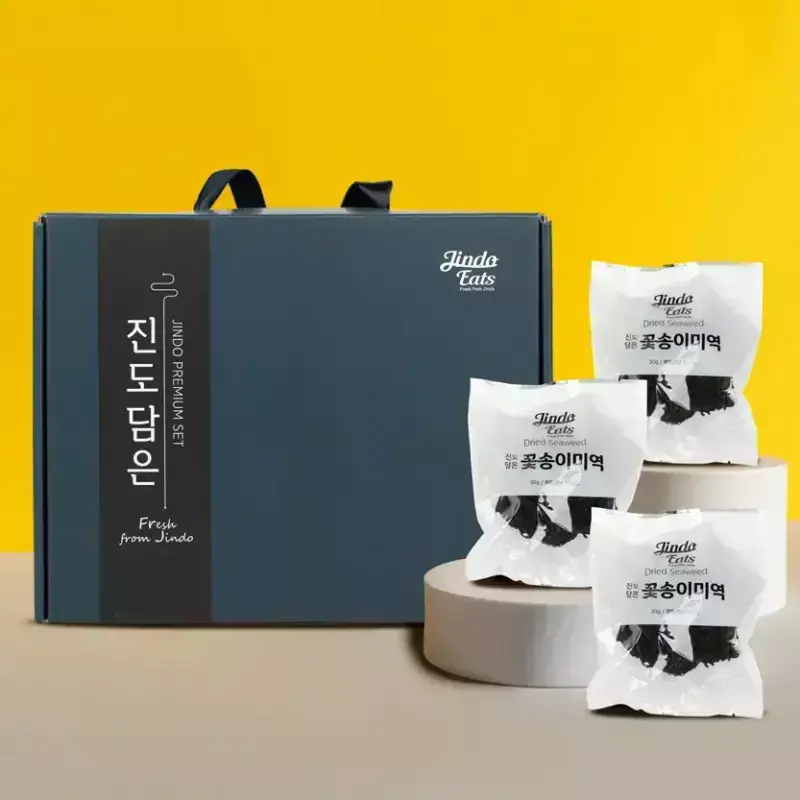 [진도잇츠] 진도담은 꽃송이 미역 30g X 6EA, 선물박스
