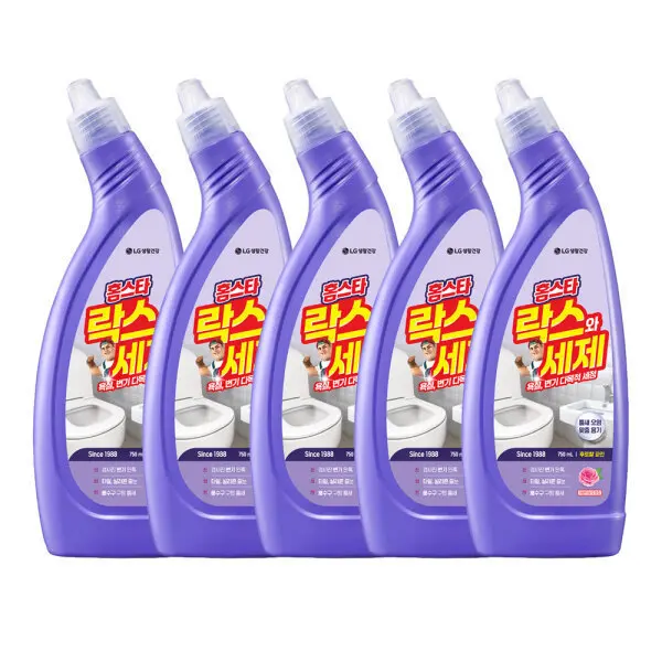 홈스타 락스와세제 후로랄파인 750ML 5개