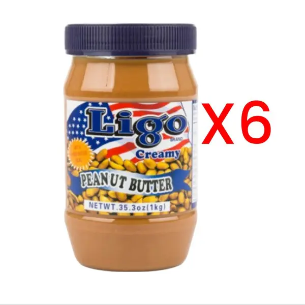 리고 땅콩버터 1kg 6개 한박스