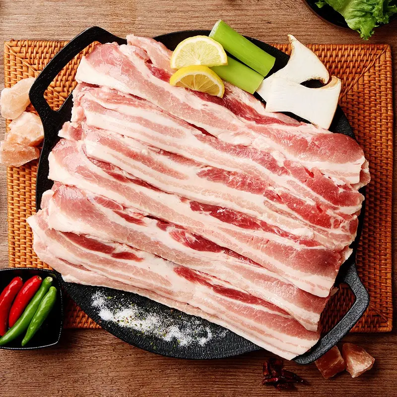 [무배] 갓성비 끝판왕 대용량 삼겹살 1kg x4팩