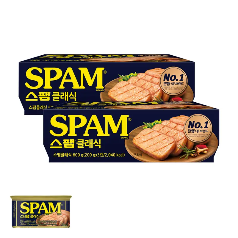 [CJ] 스팸클래식200g x6개 (추가할인 1,419원)