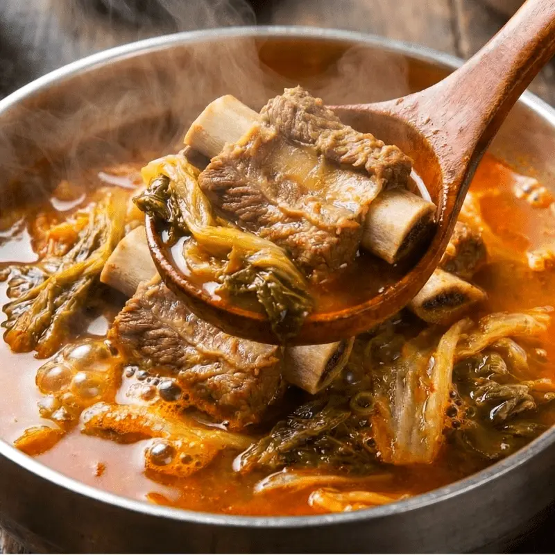 [팔도진미] 얼큰 우거지 갈비탕 500g / 1팩