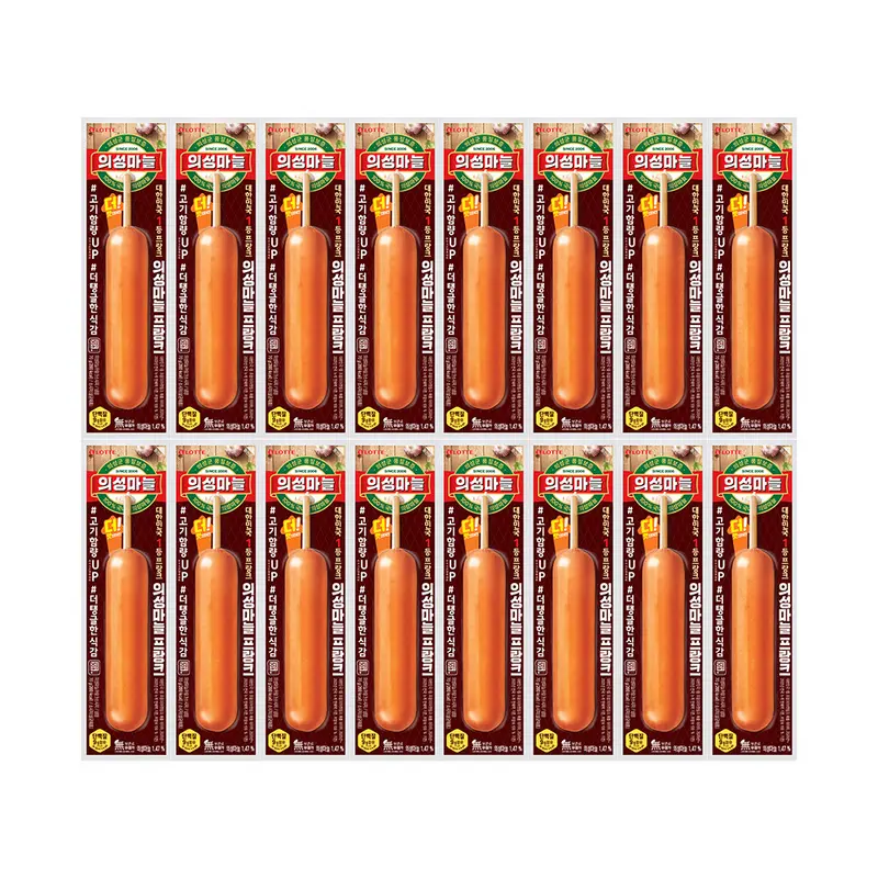 롯데웰푸드 의성마늘 프랑크 소시지 70g (추가할인 281원)
