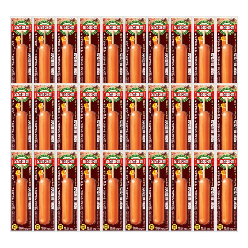 롯데웰푸드 의성마늘 프랑크 소시지 70g (추가할인 281원)