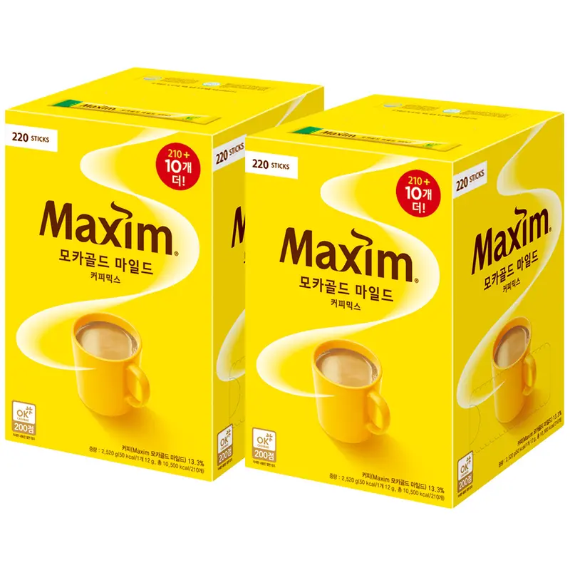 동서 맥심 모카골드 커피믹스 210T x 2개