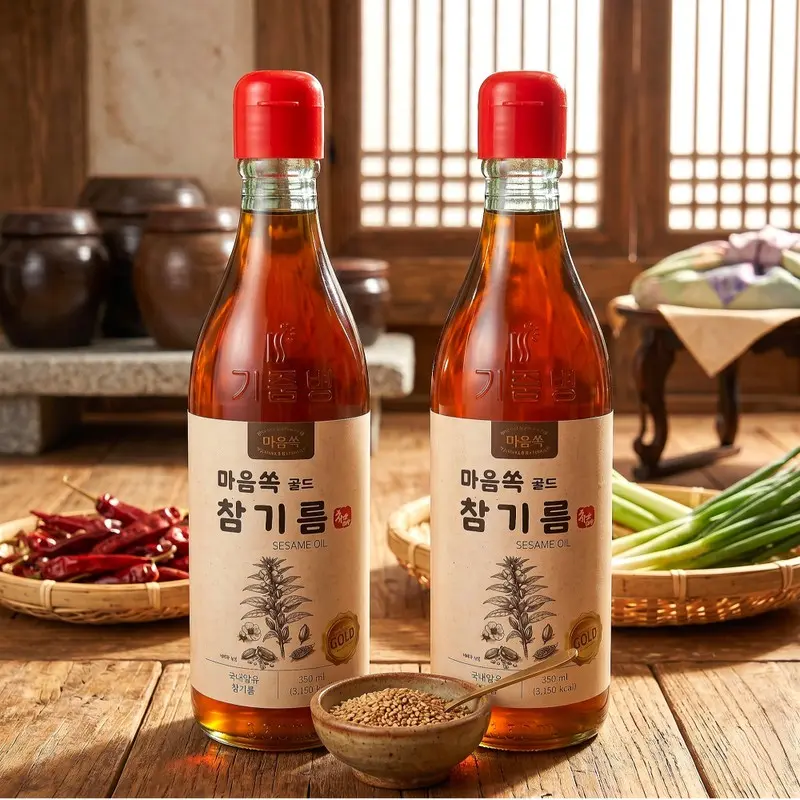 1+1 마음쏙 골드 참기름 350ml