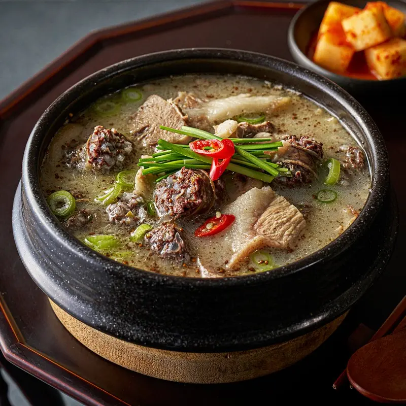 (리뷰이벤트) 진국 순대국 700g X 5팩 (들깨가루 5봉 증정)