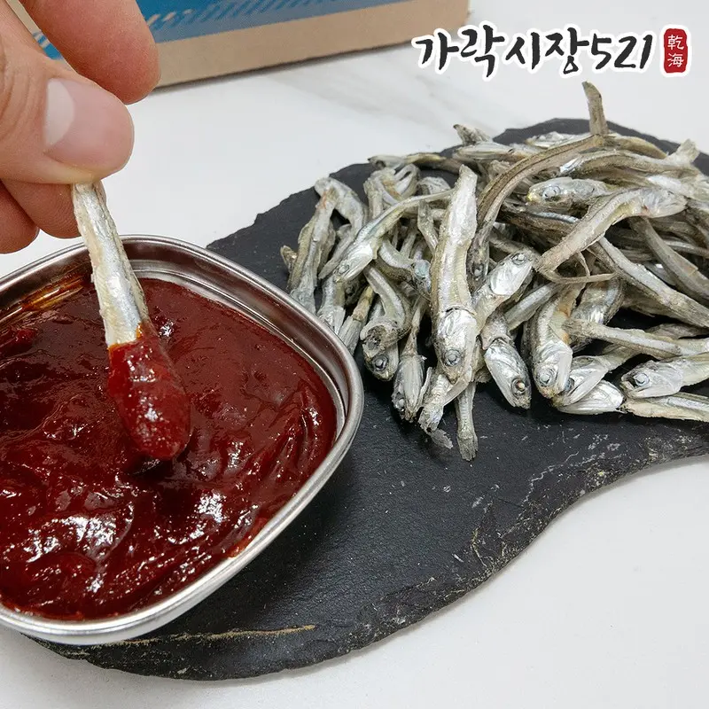 [가락시장521] 고추장 찍어먹는 국산 햇 고바멸치 1.5kg 한박스 (26년 7월 첫출하 초사리멸치)