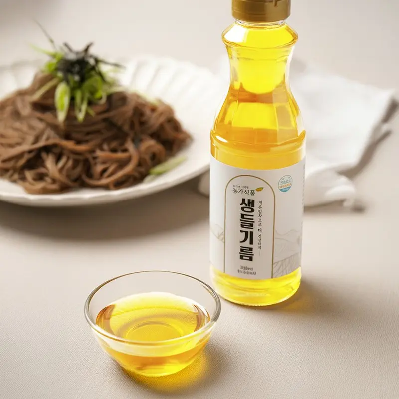 [1+1] 농가식품 저온압착 생들기름300ml